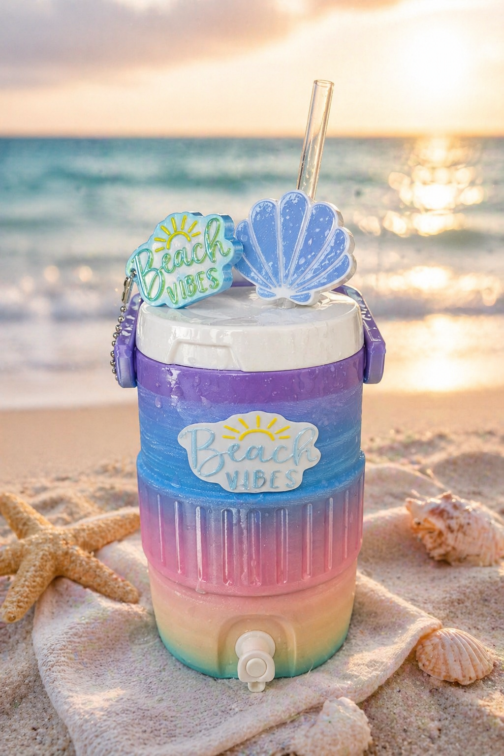 Beach Vibes Koozie